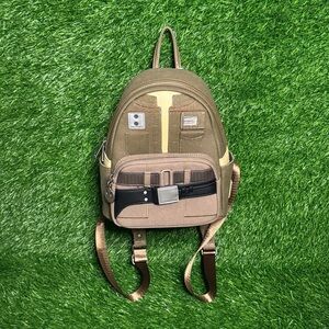 Loungefly Star Wars Cassian Andor Cosplay Mini Brown Backpack Disney - STBK0343